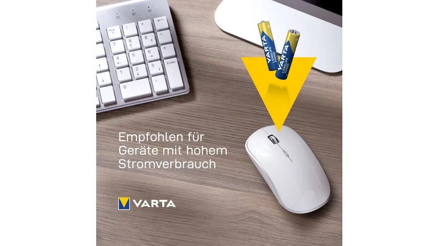 VARTA LONGLIFE Power Micro AAA Blister 4