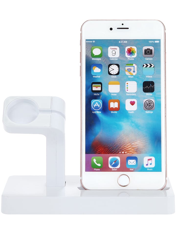 SmartCase Lightning-Docking-Station für iPhone und Apple Watch in Weiß günstig kaufen onesize