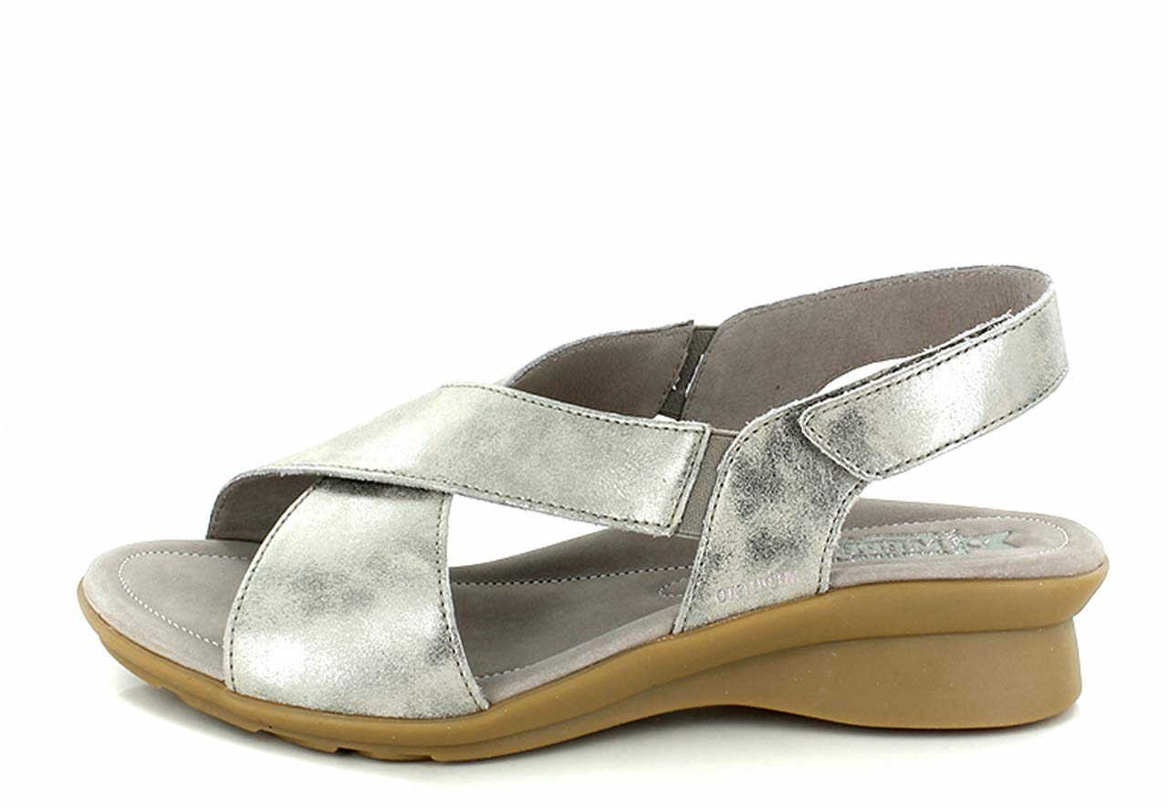 MEPHISTO Keilsandalen beige DARK TAUPE