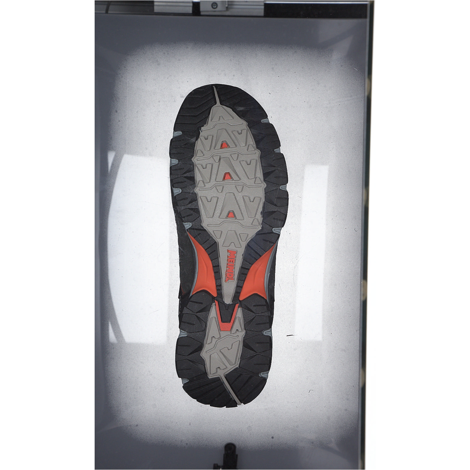 Meindl Ontario GTX 3938, Trekkingschuhe, Herren, Schwarz/Orange