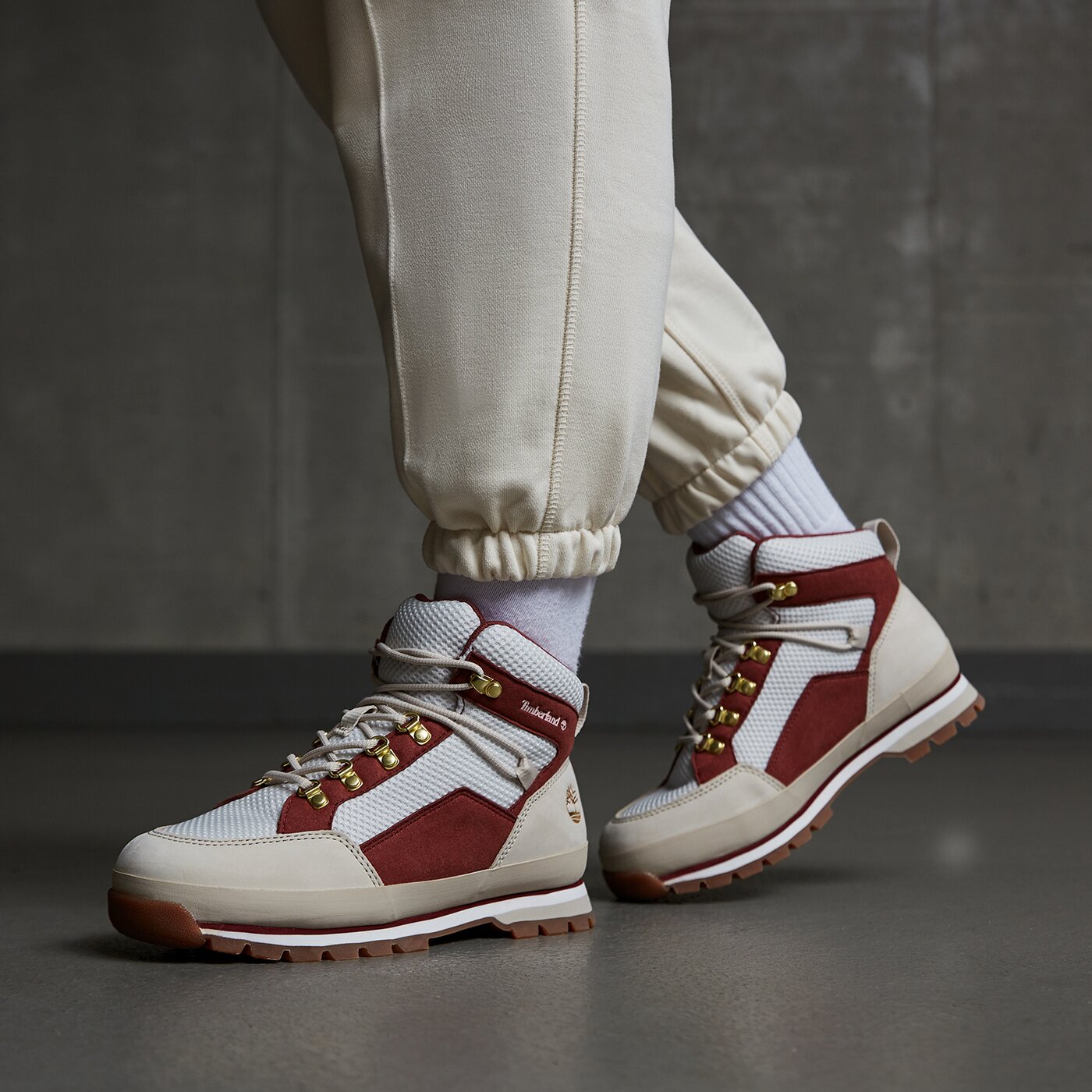 TIMBERLAND EURO HIKER Dunkelrot
