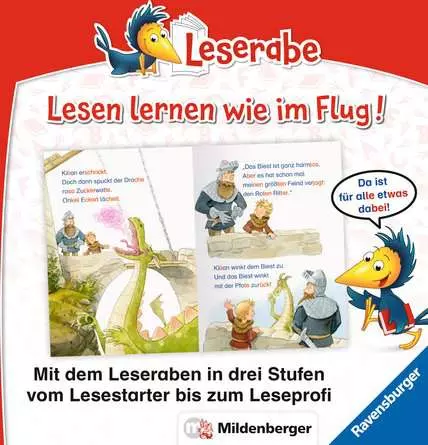 Leserabe mit Mildenberger Silbenmethode: Radau in der Ritterschule