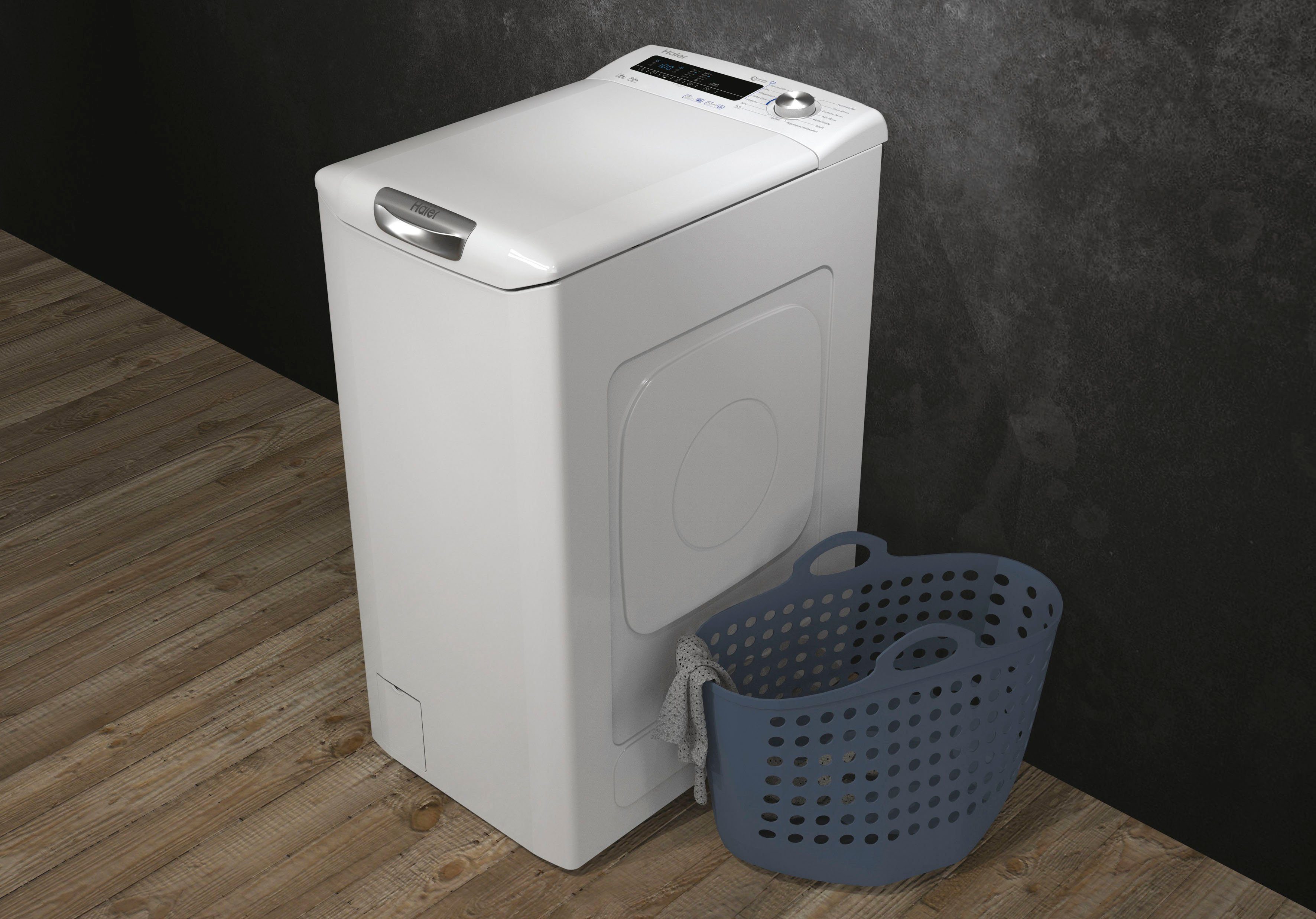 Haier Waschmaschine Toplader RTXSGQ48TCE/1-84, 8 kg, 1400 U/min