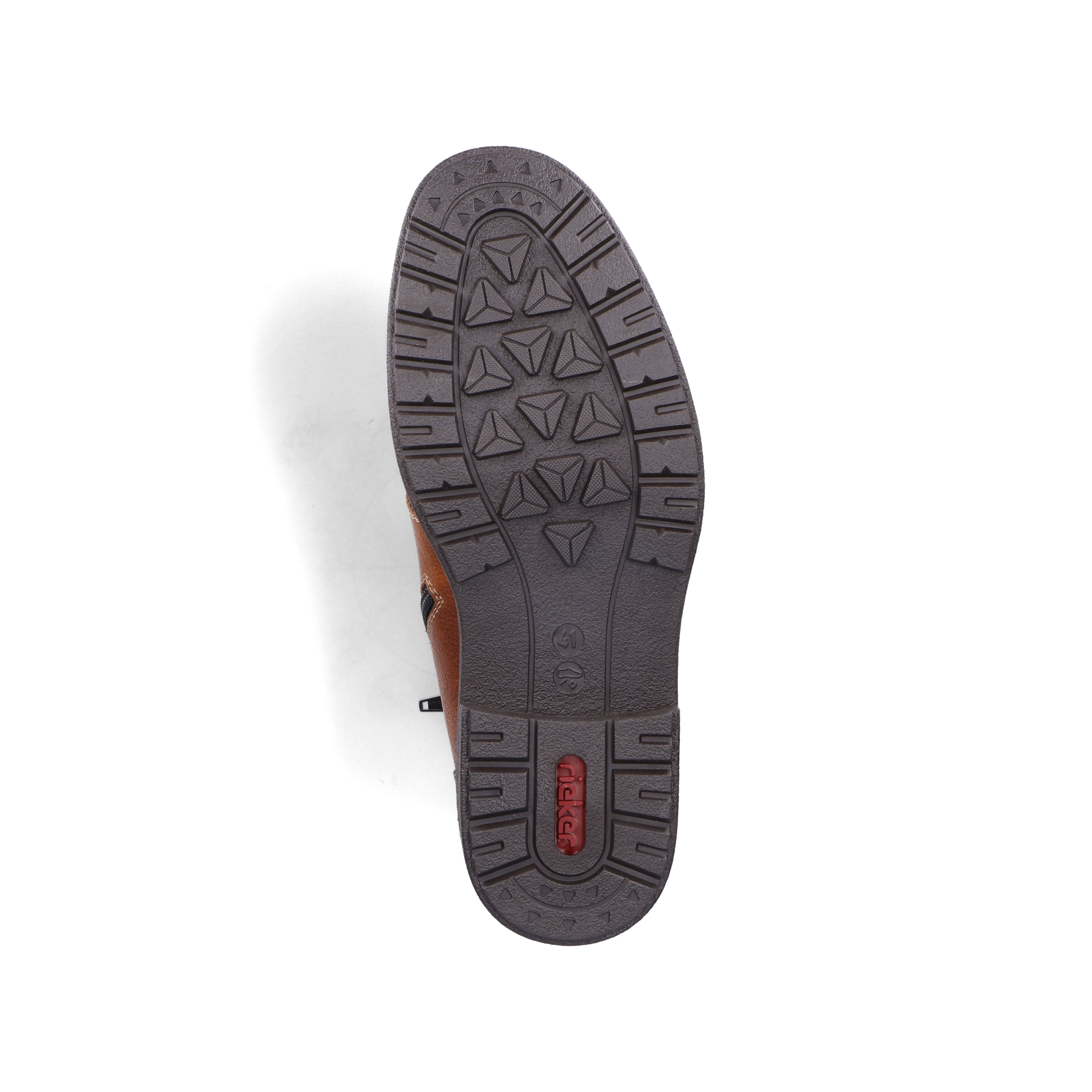 Rieker Herren Schnürstiefel karamellbraun