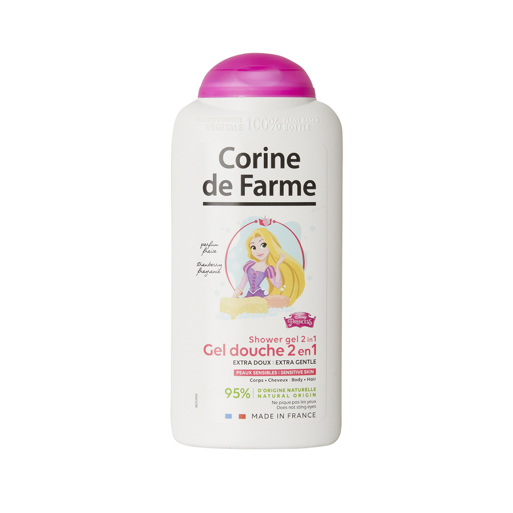 corine de farme Gel douche corps et cheveux Princesse Gel douche