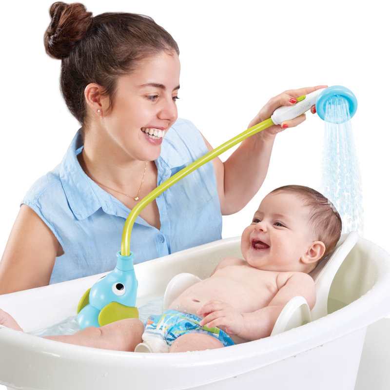 Douchette éléphant de bain bleu Yookidoo