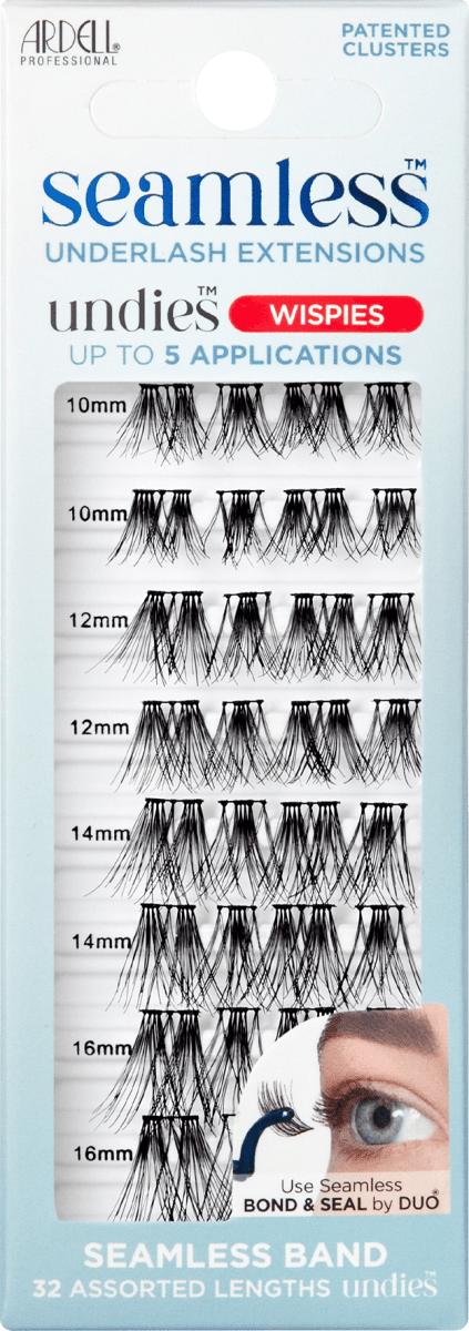 Künstliche Wimpern Set Seamless Undies Wispies, 1 St