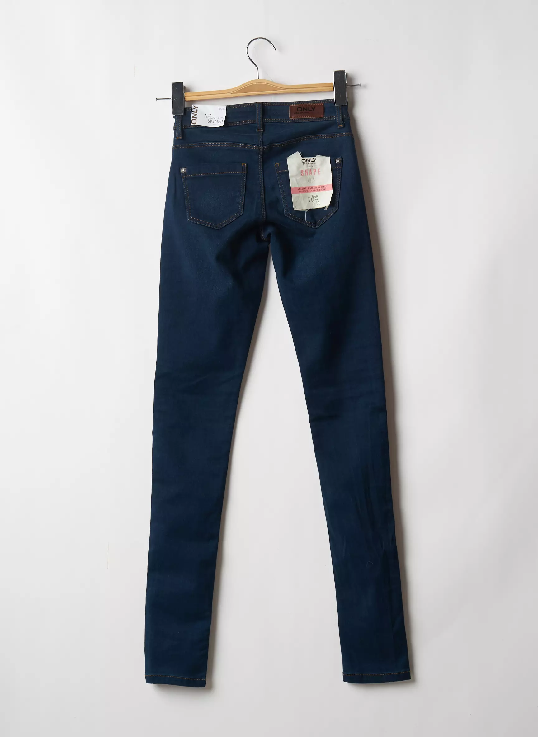 Only Jeans Skinny Femme couleur bleu