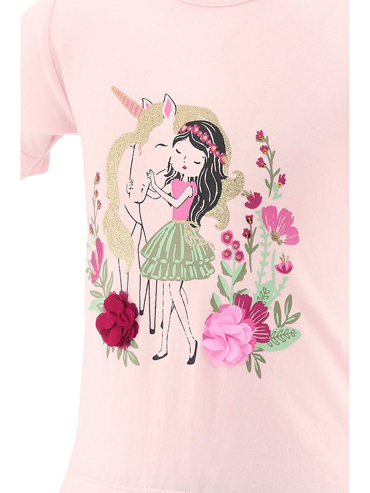 happy girls by Eisend Kleid in Rosa/ Dunkelblau günstig kaufen