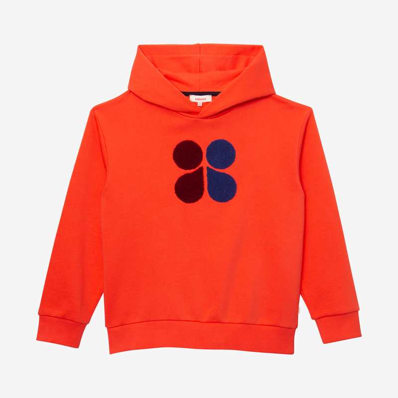 Sweat enfant papillon orange mixte Catimini