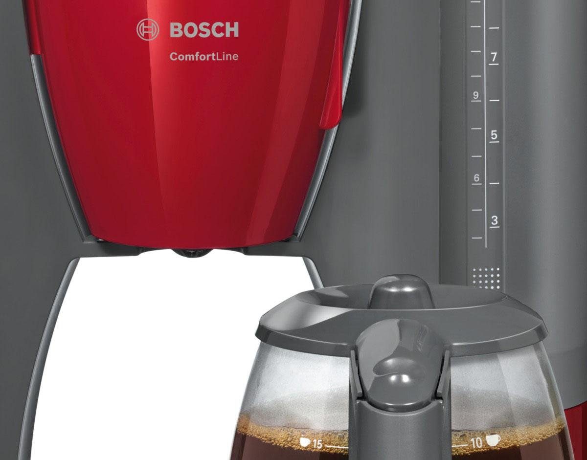 BOSCH Filterkaffeemaschine ComfortLine TKA6A044, 1,25l Kaffeekanne, Papierfilter 1x4
