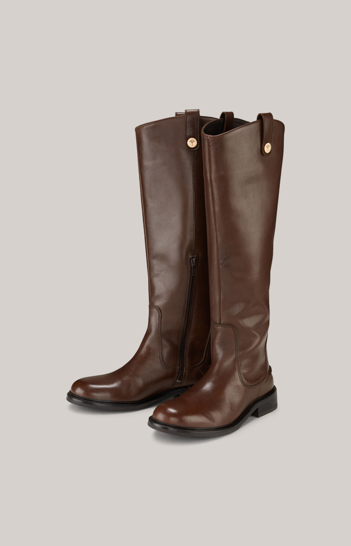 Reiterstiefel Unico Tori in Dunkelbraun