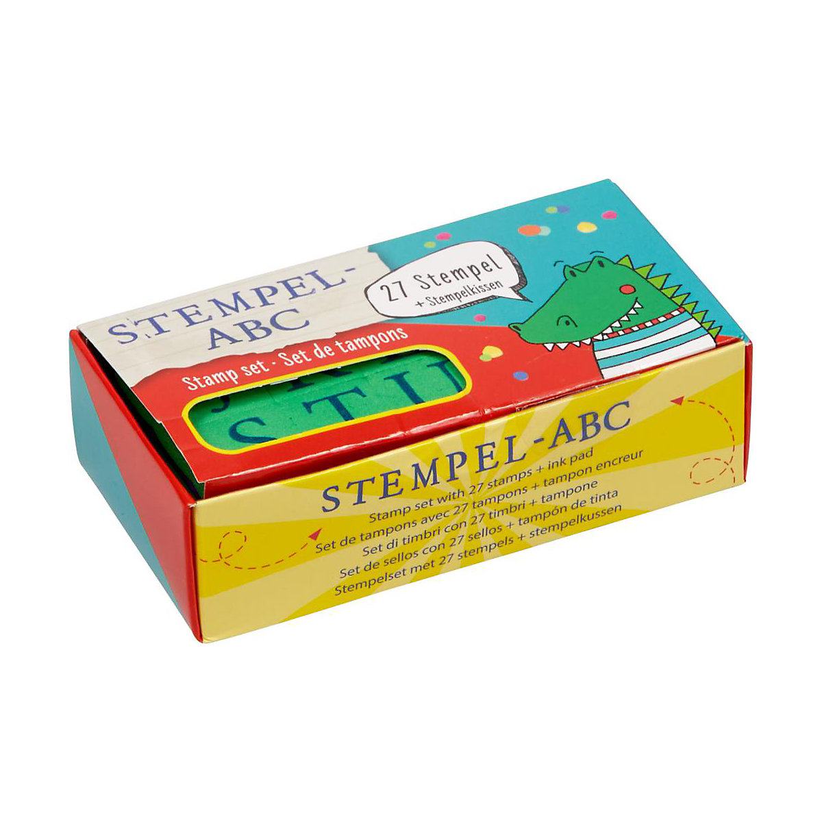 Bunte Geschenke Stempel-ABC