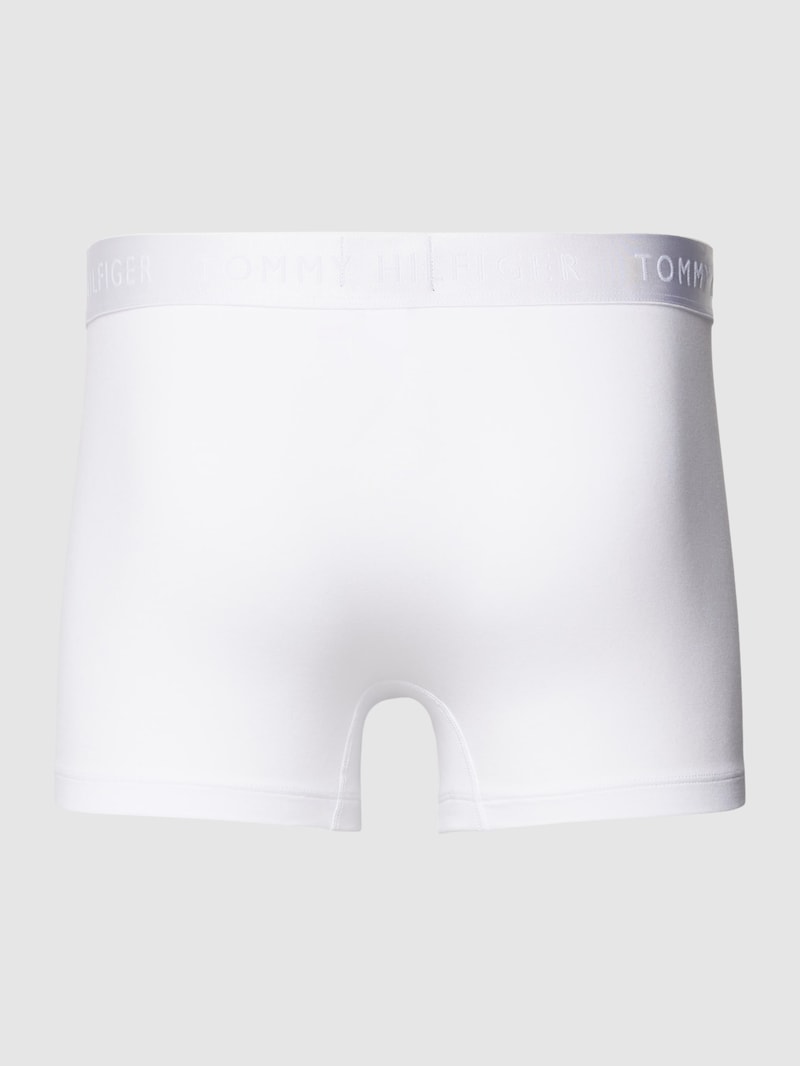 Trunks mit elastischem Logo-Bund im 3er-Pack in mittelgrau