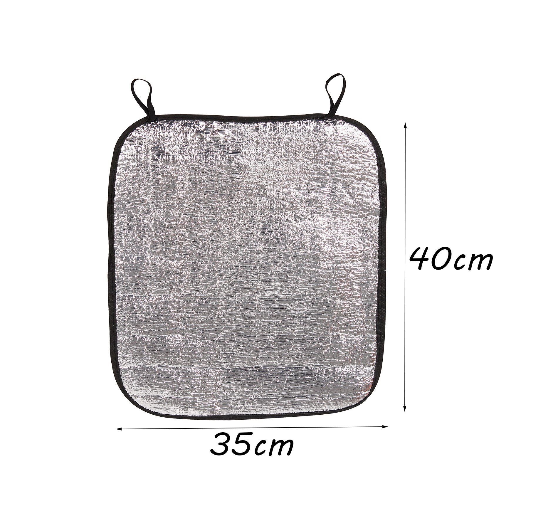 BigDean Wärmekissen Thermo Sitzkissen 35x40cm Outdoor Event Alu Kissen faltbar, (1-tlg)