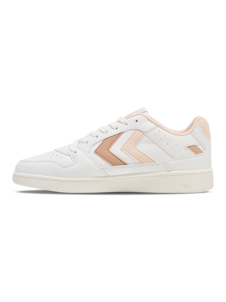 Hummel Hummel Schnürsenkel Sneaker St. Power Damen in WHITE/SOFT PINK/MAHOGANY ROSE günstig kaufen 36
