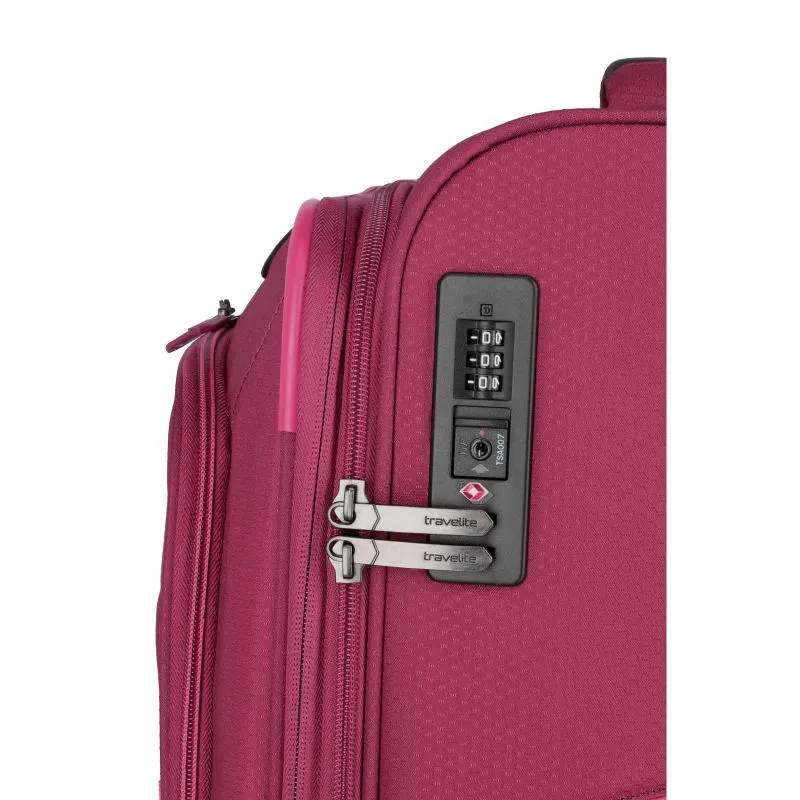 Travelite SKAII Trolley 4 Rollen M - Abendrot