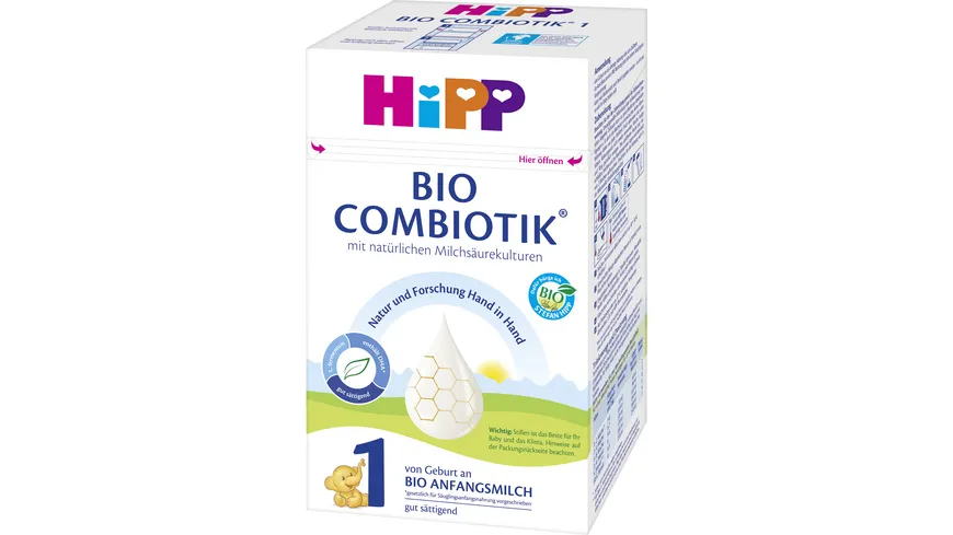 HiPP Milchnahrung BIO Combiotik®: Bio Anfangsmilch 600 g