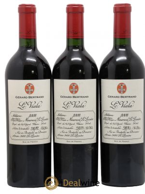 Minervois La Livinière Le Viala Gérard Bertrand  2008 - Lot de 3 Bouteilles