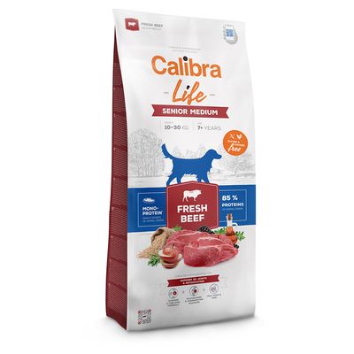 Calibra Life Senior Medium Breed mit frischem Rind