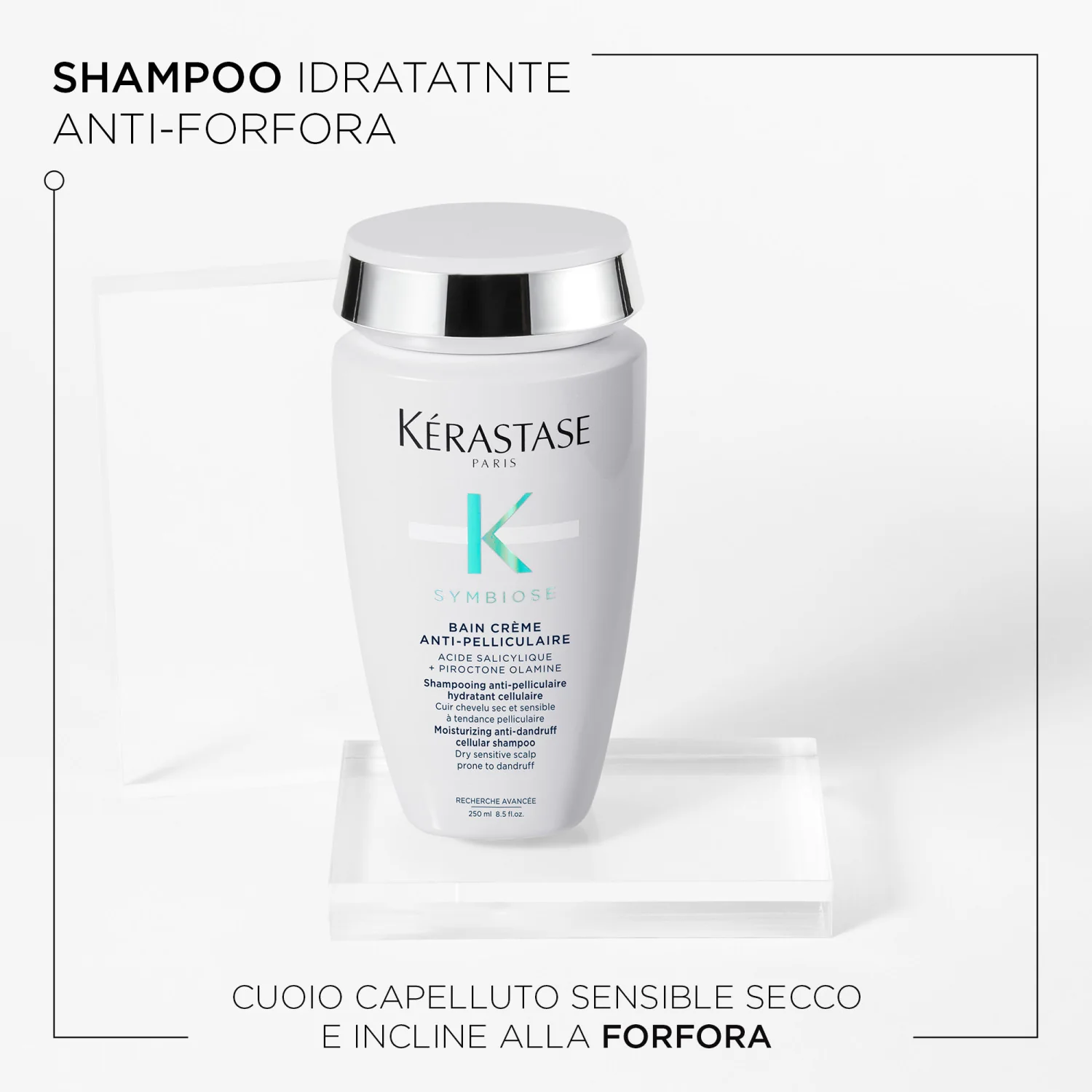 Symbiose Bain Crème Anti-Pelliculaire - Korpásodás elleni sampon