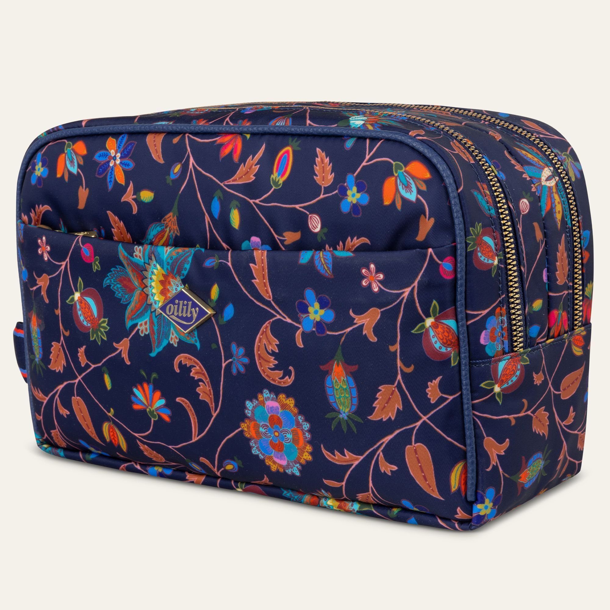 Oilily Kosmetiktasche Joy Flowers, Polyester