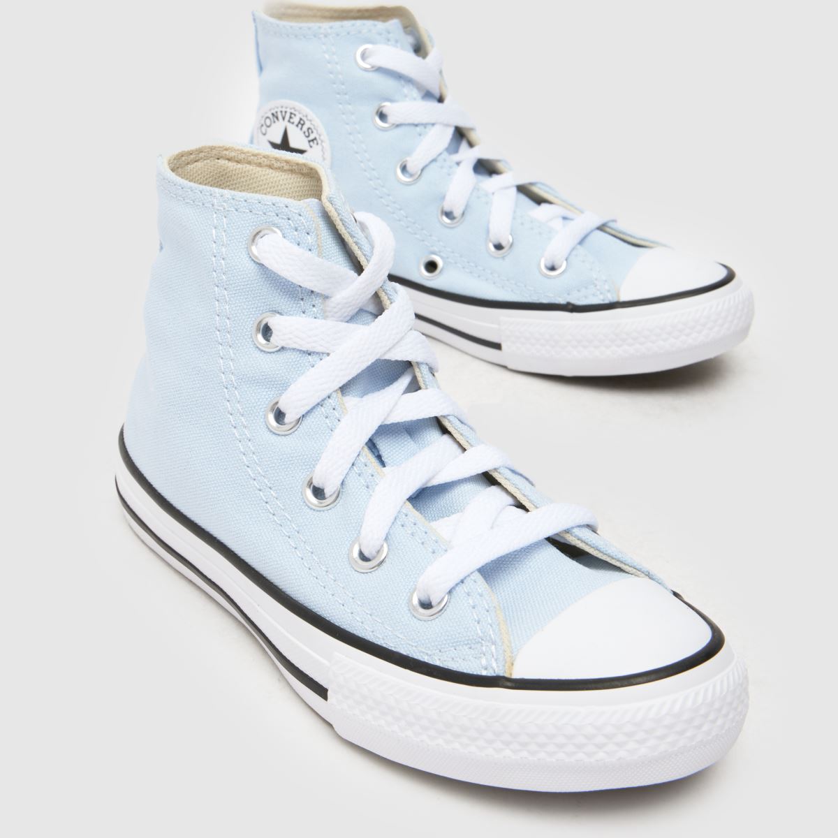 Bledo modri športni copati Converse All Star Hi Junior