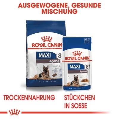 Royal Canin Maxi Ageing 8+ in Soße