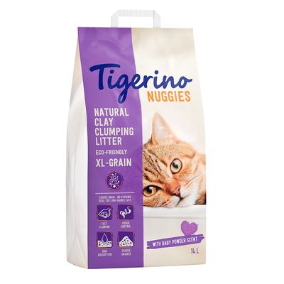 2 x 14 l Tigerino Nuggies Katzenstreu zum Sonderpreis!