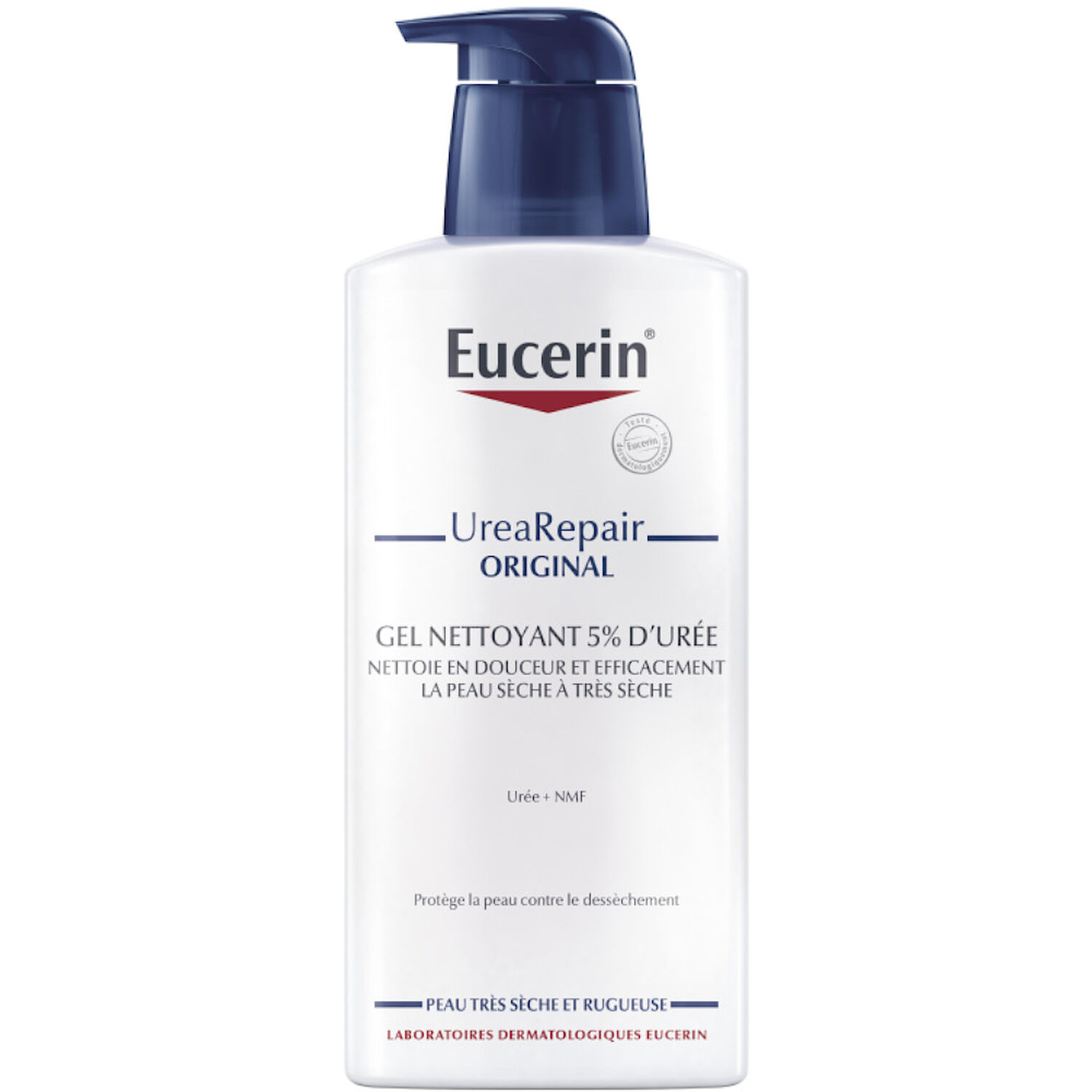 Eucerin Urearepair Original Gel Nettoyant Doux 5% d'Urée Corps - Peaux Sèches à Très Sèches