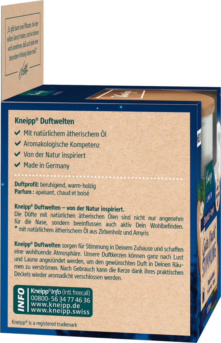 Duftkerze im Glas 'Gute Nacht Stimmung' 145g, 1 St