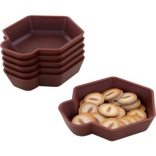 Feldherr Token-Tray: SHELL Expansion 6er Pack  - Braun