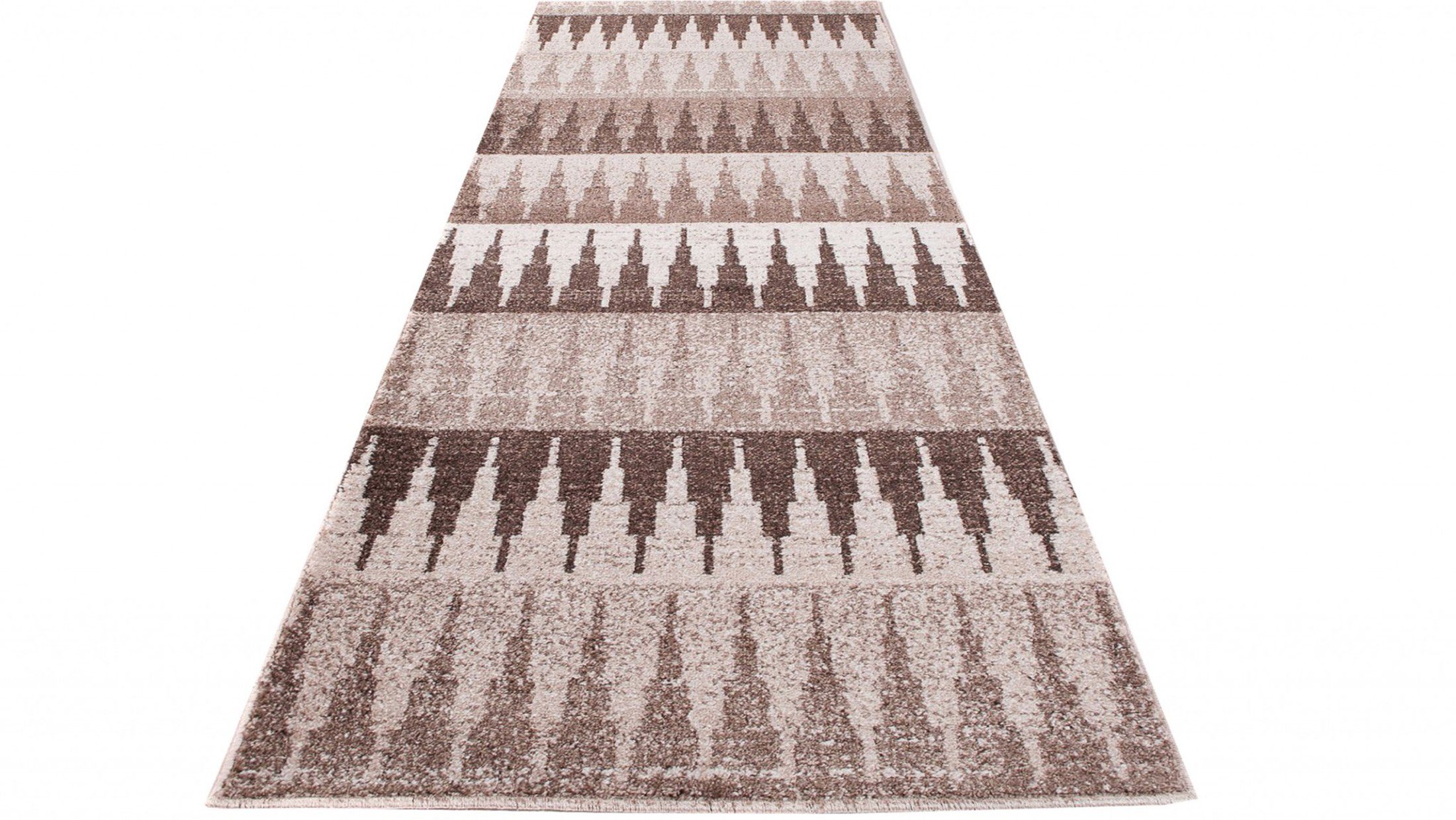 Läufer Läufer Flurläufer Modern für Vorzimmer, Küche - Beige, Mazovia, 70 x 100 cm, Kurzflor, Meterware, Höhe 10 mm, Kurzflor - niedrige Florhöhe