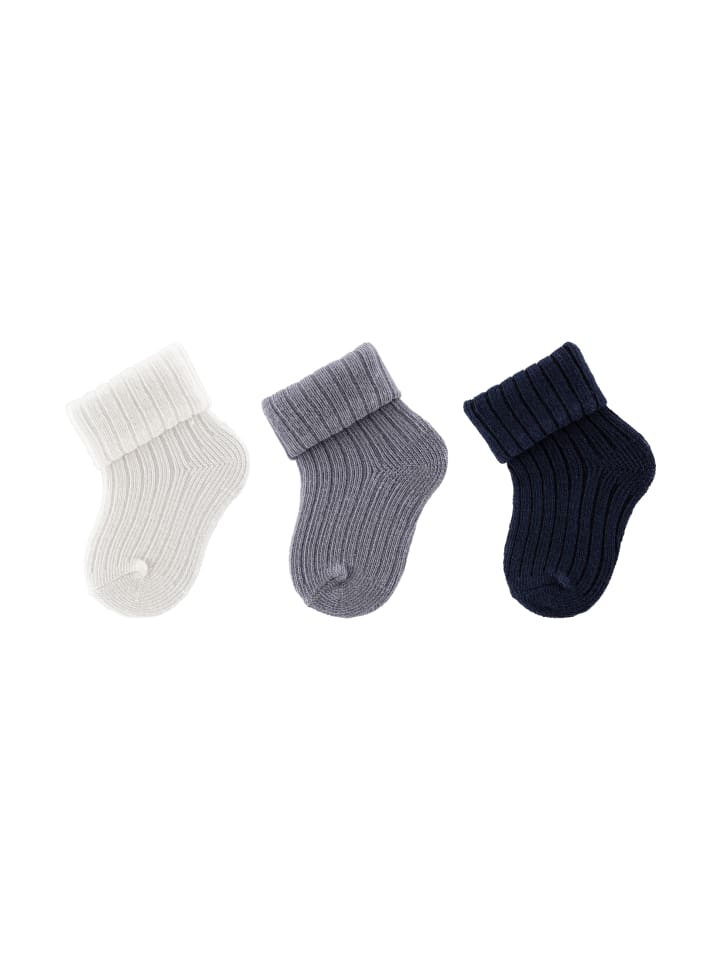 Sterntaler Erstlingssocken 3er-Pack uni in beige günstig kaufen