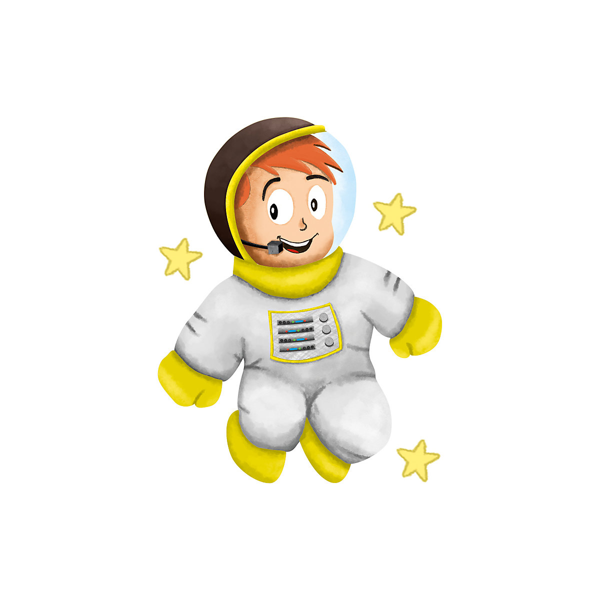 Mini-Tattoos Rakete & Planeten, 24 Stück