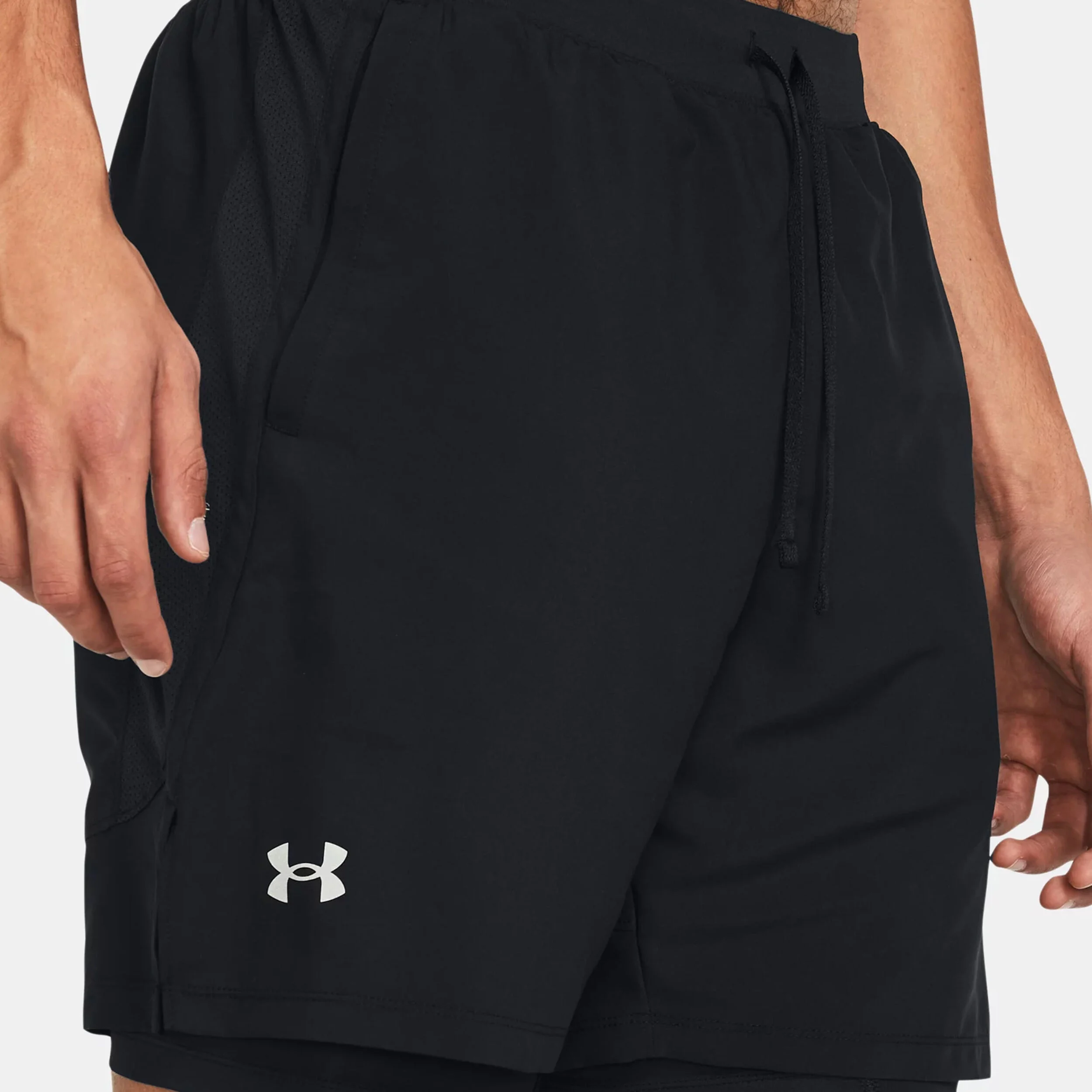 Launch 5 Inch 2-in-1 Shorts Herren - Schwarz