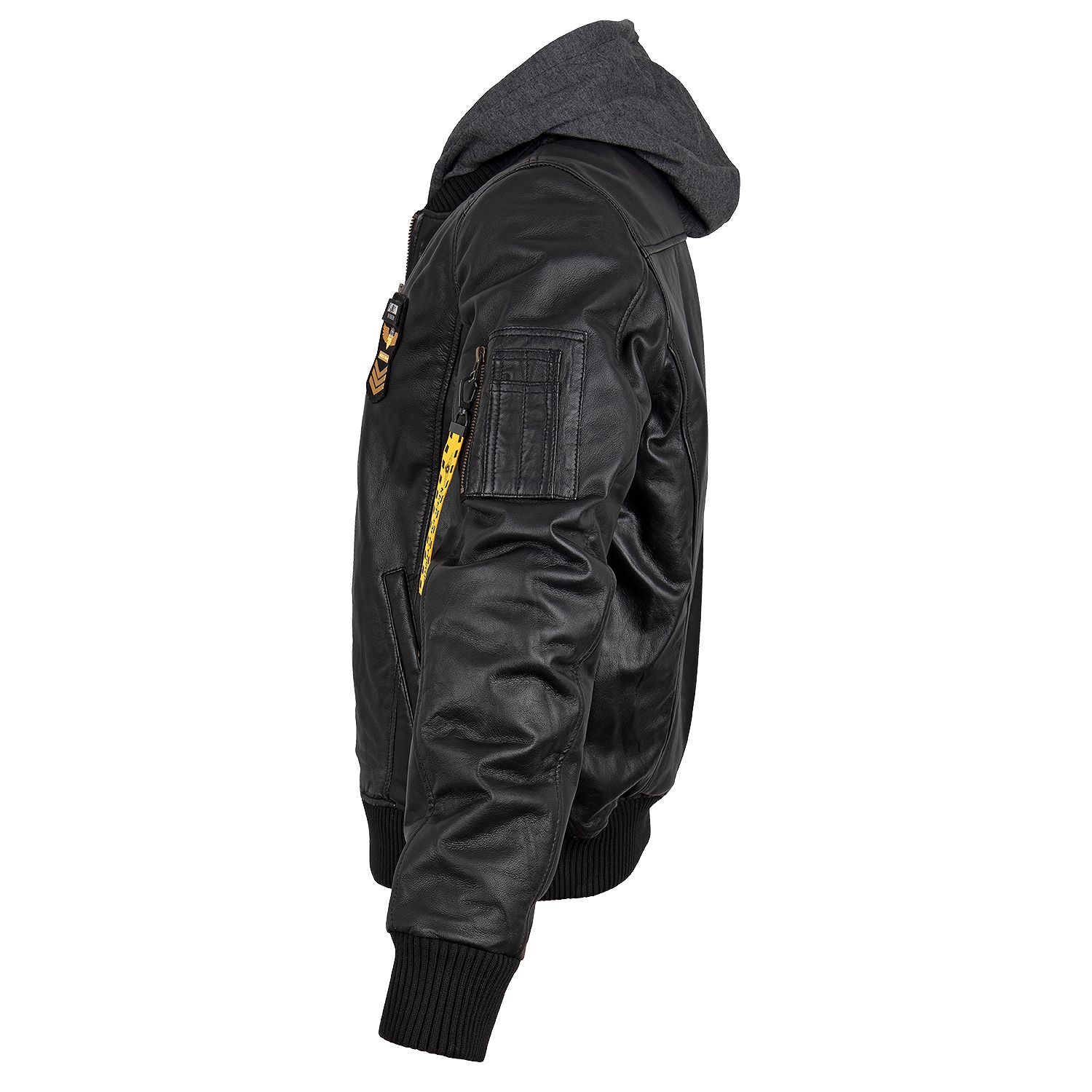Leder Pilotenjacke Styling