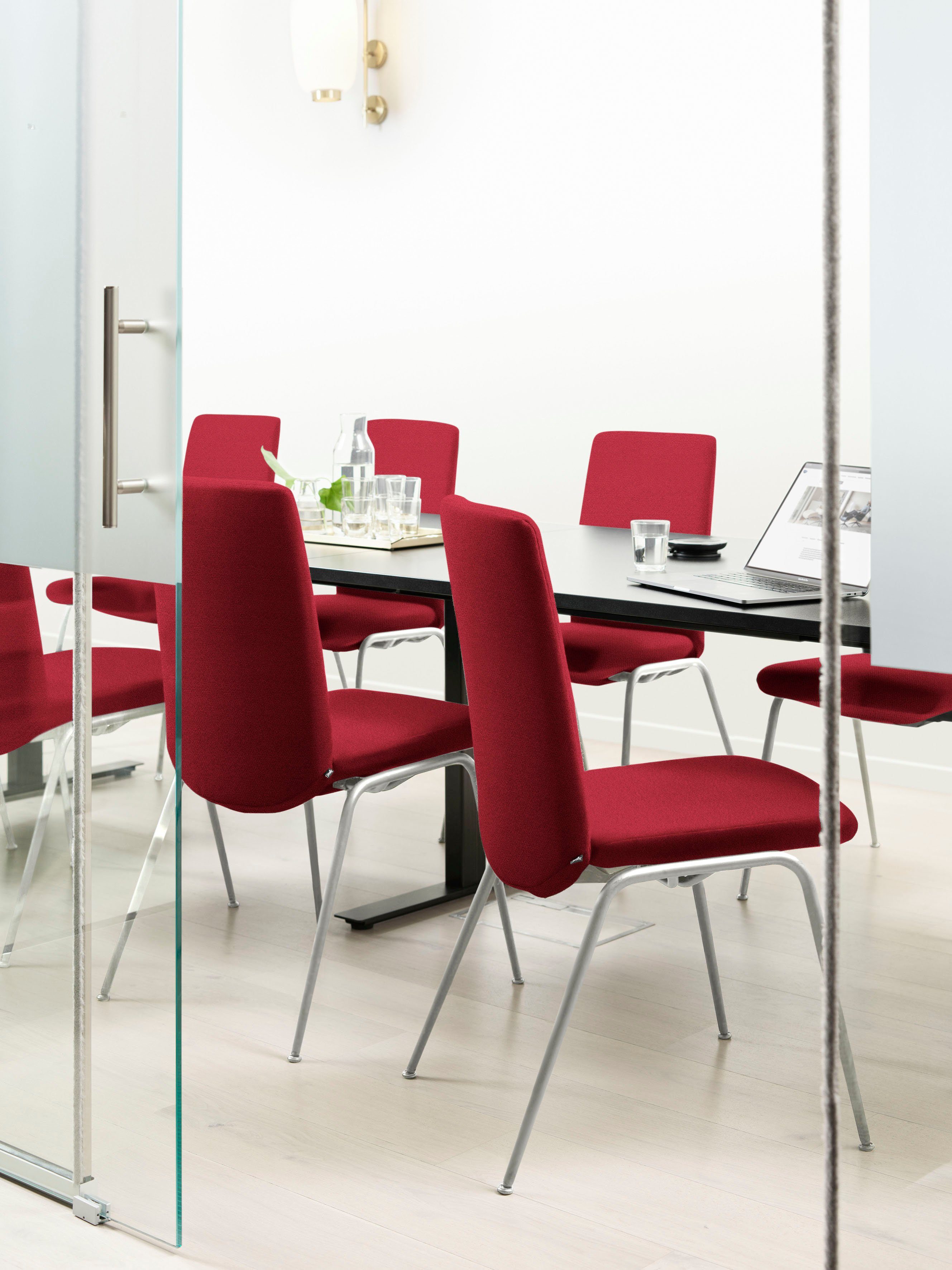Stressless® Polsterstuhl Laurel, Low Back, Größe M, mit Beinen aus Stahl in Chrom glänzend