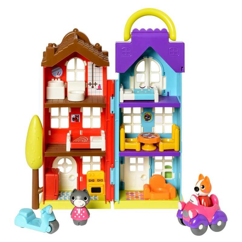 Maison nomade pliable et 12 accessoires Oxybul