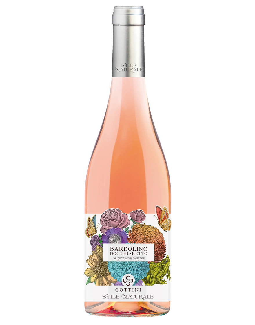Bardolino Chiaretto DOC Stile Naturale 2022 Cottini 0,75 ℓ