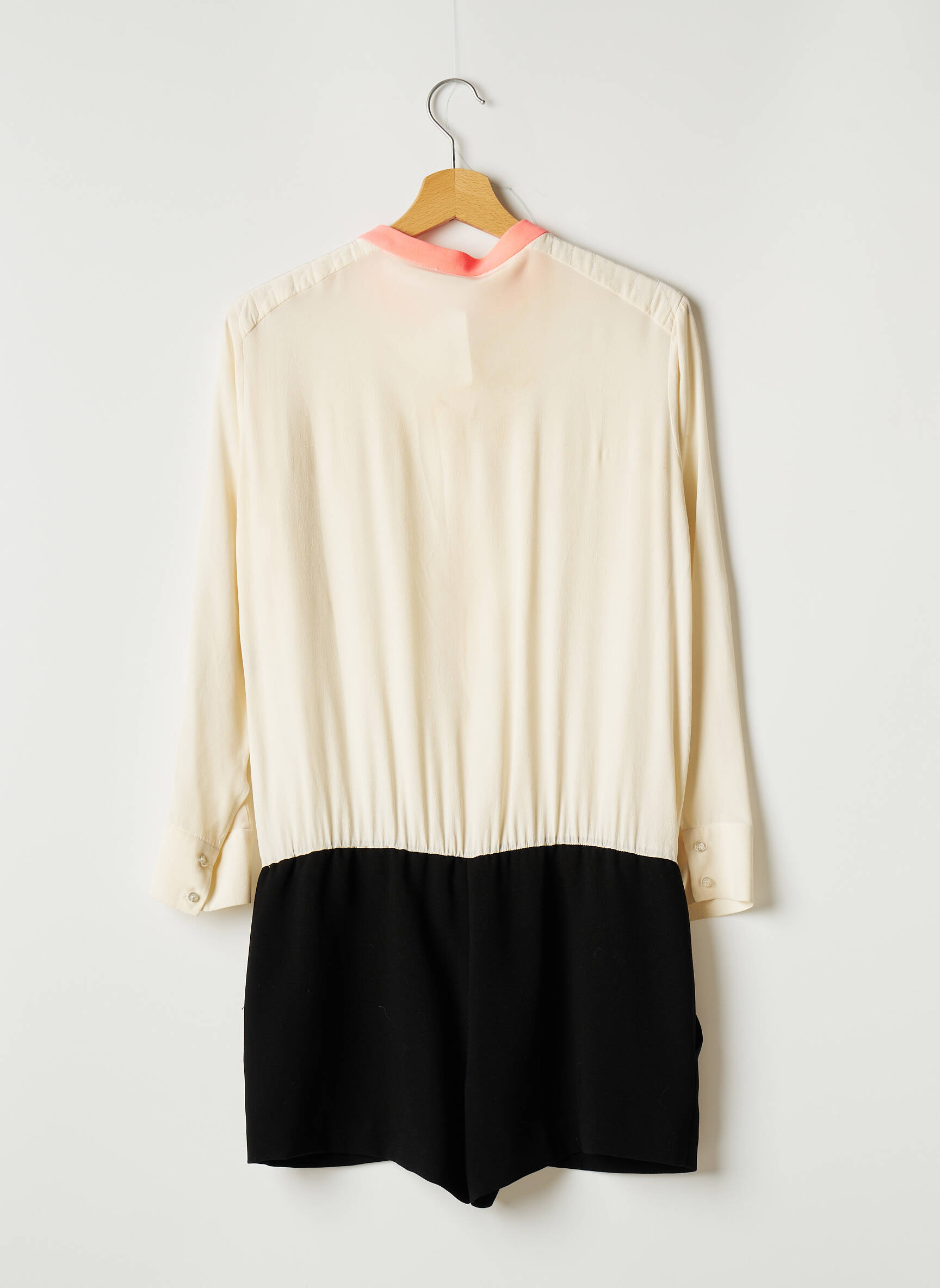 Maje Combi Shorts Femme couleur beige
