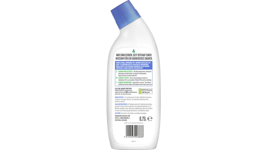 Ecover Reiniger WC Atlantikfrische & Salbei 750 ml
