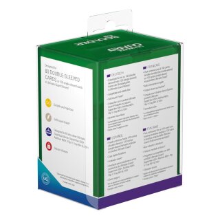 Ultimate Guard Boulder Deck Case 80+ Standard Size Emerald