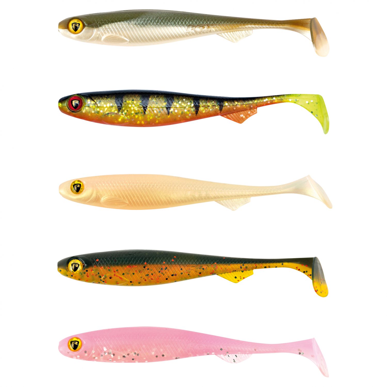 Fox Rage Gummifisch Set Slick Shad UV