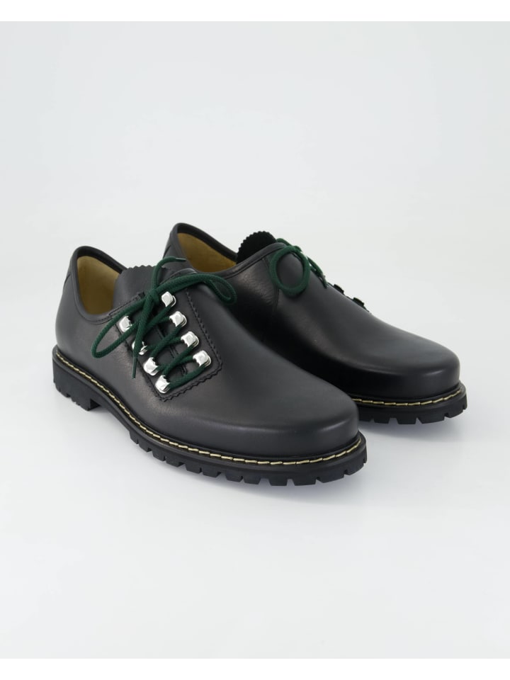 dirndl bua Haferlschuhe in Schwarz günstig kaufen
