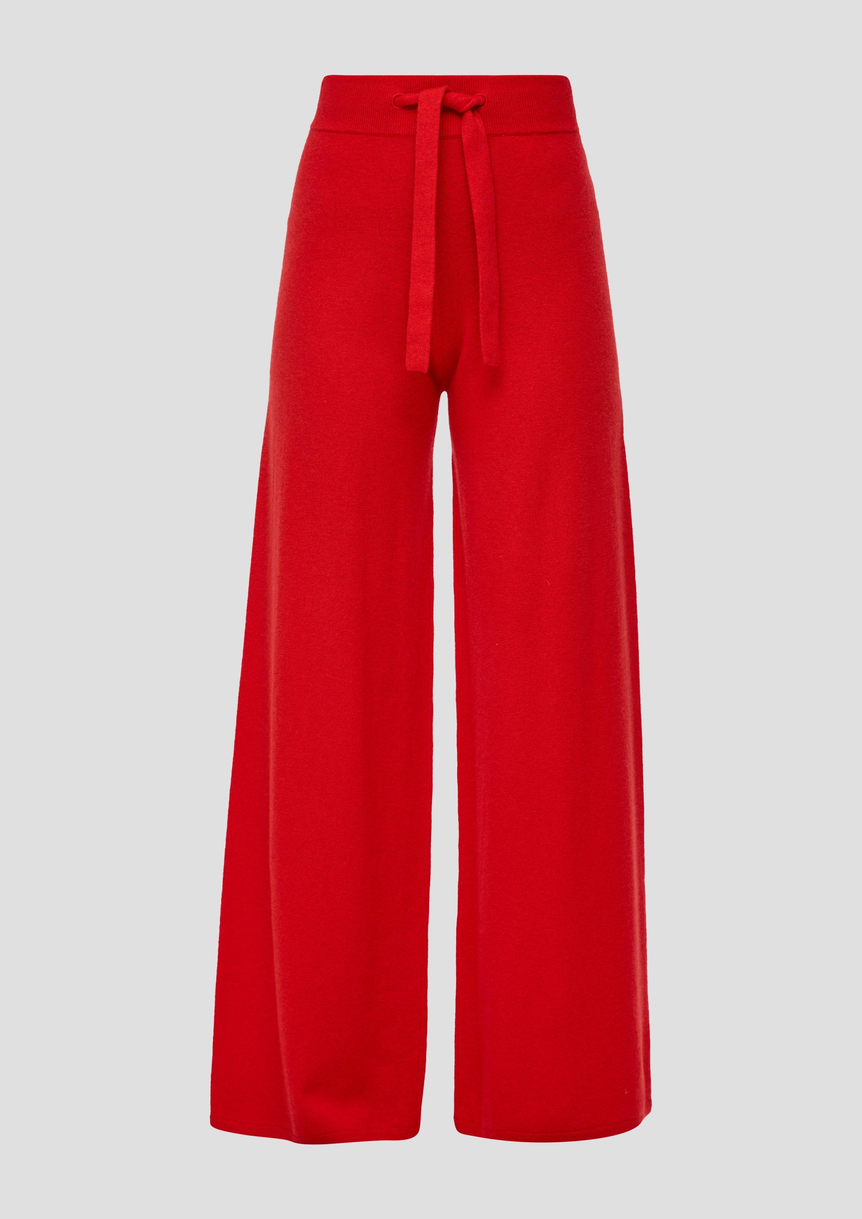 Wide Leg-Hose aus Merino-Kaschmir-Mix  2138045-3074