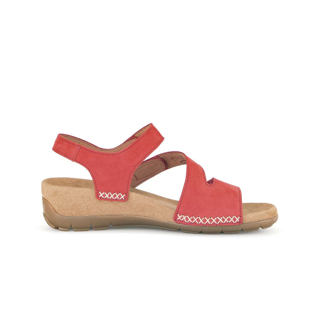 Gabor fashion Keilsandalette rot