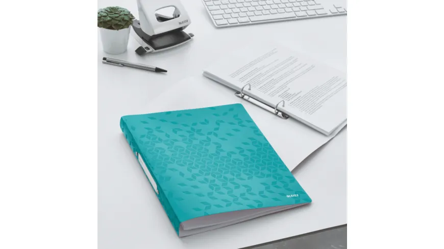 LEITZ Ringbuch Wow eisblau eisblau