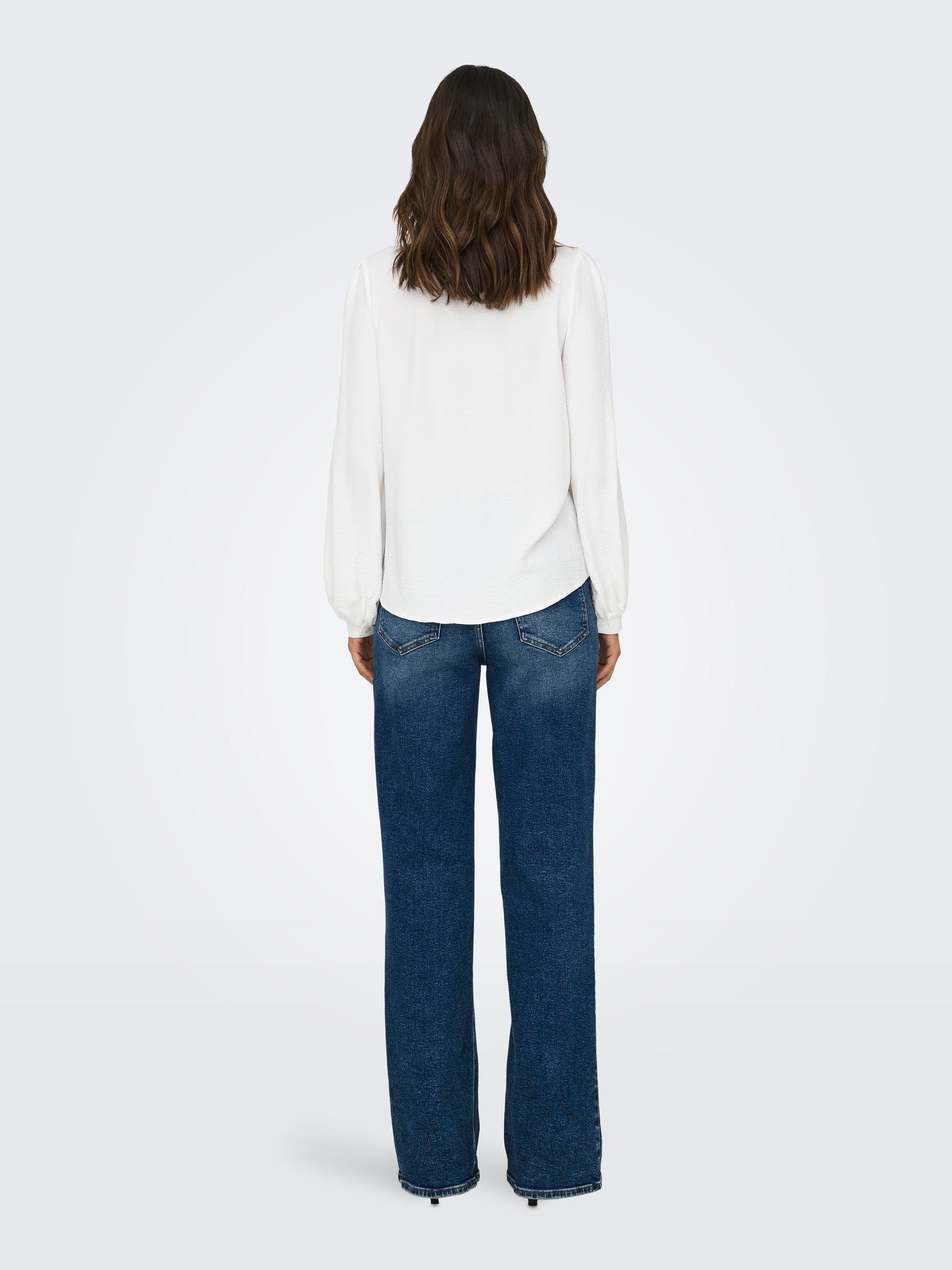 ONLY Hemdbluse ONLMETTE PEARL LS SHIRT WVN