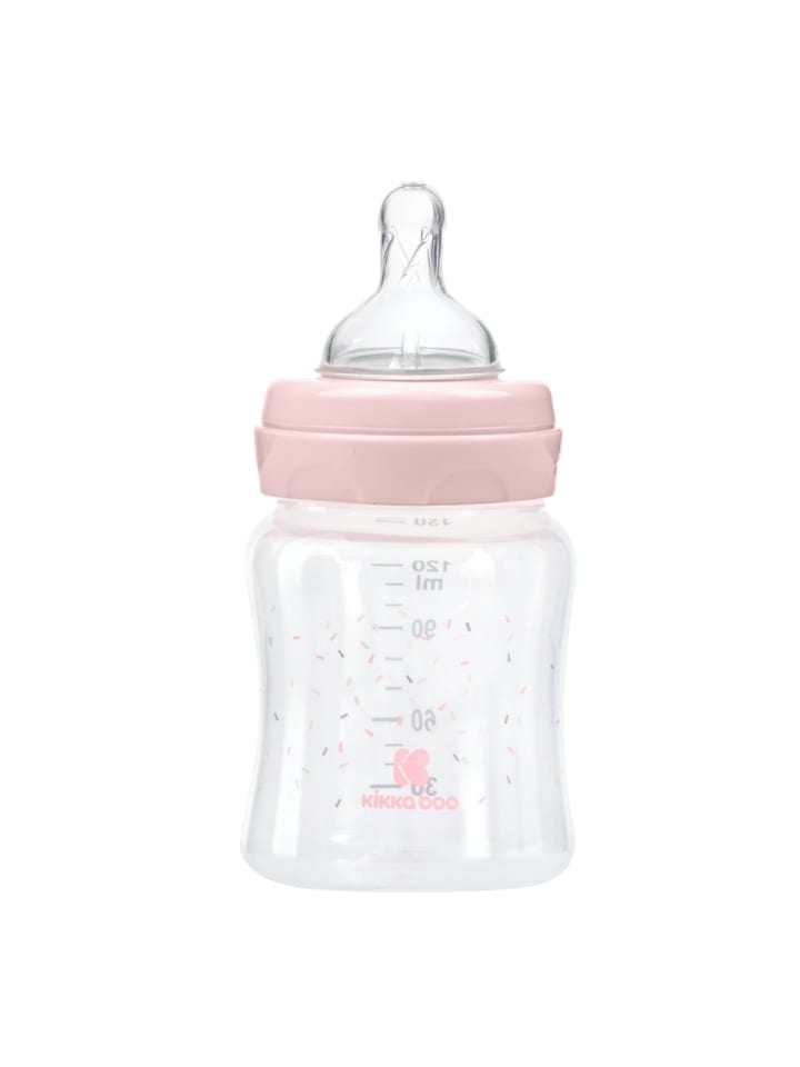 Kikkaboo Babyflasche PP 120 ml in rosa günstig kaufen onesize